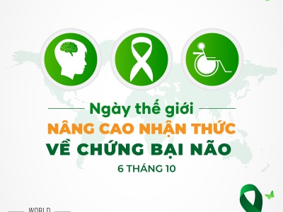 Ngày thế giới nâng cao nhận thức về chứng bại não 6/10